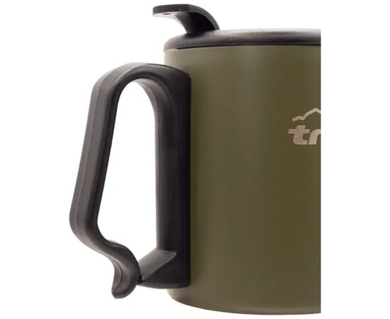 Чашка туристическая Tramp з поїлкою і защіпкою 350 мл Olive (UTRC-020-olive), изображение 4 Чашка туристическая Tramp з поїлкою і защіпкою 350 мл Olive (UTRC-020-olive), изображение 4