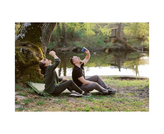 Чашка туристична Tramp зі складаними ручками та поїлкою 400 мл Mustard (UTRC-137-mustard), зображення 12