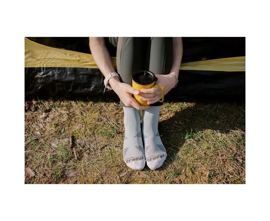 Чашка туристична Tramp зі складаними ручками та поїлкою 400 мл Mustard (UTRC-137-mustard), зображення 7