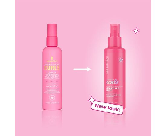 Спрей для волос Lee Stafford For The Love Of Curls Leave-In Conditioning Moisture Mist для вьющихся волос 150 мл (5060282707146), изображение 2 Спрей для волос Lee Stafford For The Love Of Curls Leave-In Conditioning Moisture Mist для вьющихся волос 150 мл (5060282707146), изображение 2