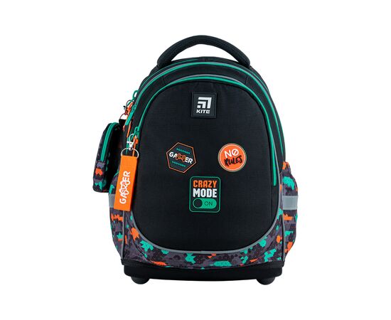 Рюкзак школьный Kite Crazy Mode Черный (K24-724S-4), изображение 3 Рюкзак школьный Kite Crazy Mode Черный (K24-724S-4), изображение 3