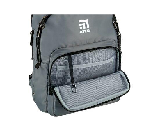 Рюкзак школьный Kite Education Teens Серый (K24-2589S-2), изображение 11 Рюкзак школьный Kite Education Teens Серый (K24-2589S-2), изображение 11