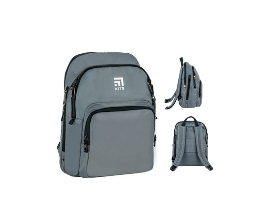 Рюкзак школьный Kite Education Teens Серый (K24-2589S-2)