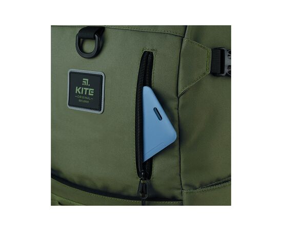 Рюкзак школьный Kite Education Teens Зеленый (K24-876L-3), изображение 9 Рюкзак школьный Kite Education Teens Зеленый (K24-876L-3), изображение 9