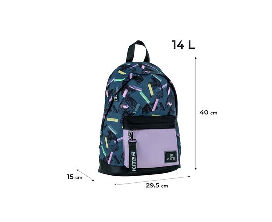 Рюкзак школьный Kite Education Teens Принт (K24-910M-1), изображение 2 Рюкзак школьный Kite Education Teens Принт (K24-910M-1), изображение 2