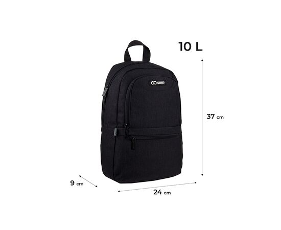 Рюкзак школьный GoPack Teens Черный (GO24-119S-4), изображение 2 Рюкзак школьный GoPack Teens Черный (GO24-119S-4), изображение 2