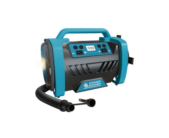 Автомобільний компресор Konner&Sohnen KS P30, 12В, 120Вт, 150psi, 35л/хв, 1.8кг (KSP30), зображення 2 Автомобільний компресор Konner&Sohnen KS P30, 12В, 120Вт, 150psi, 35л/хв, 1.8кг (KSP30), зображення 2