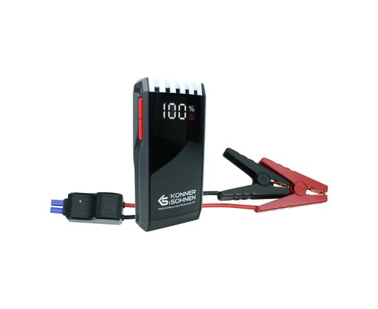 Пуско зарядное устройство Konner&Sohnen портативный KS JS-1400, 18000mAh, ток 700А/пик 1400А, 0.95кг (KSJS-1400)