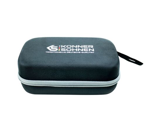 Пуско зарядное устройство Konner&Sohnen портативный KS JSP-1200 с компрессором, 14000mAh, ток 600А/пик 1200А, 150psi, 1.45кг (KSJSP-1200), изображение 4 Пуско зарядное устройство Konner&Sohnen портативный KS JSP-1200 с компрессором, 14000mAh, ток 600А/пик 1200А, 150psi, 1.45кг (KSJSP-1200), изображение 4