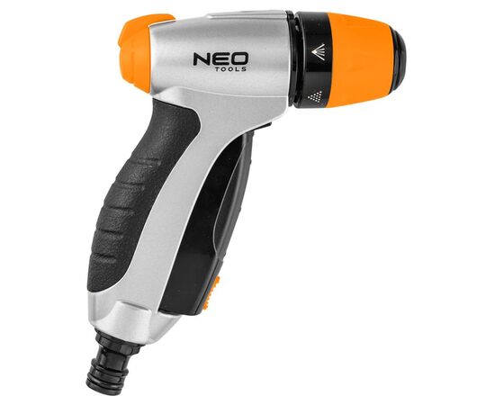 Пистолет для полива Neo Tools ручной, пистолетный, 3 функции, блокировка (15-705), изображение 3 Пистолет для полива Neo Tools ручной, пистолетный, 3 функции, блокировка (15-705), изображение 3