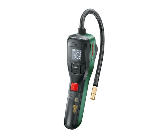 Автомобильный компрессор Bosch EasyPump, 3.6V, 3Ah, 10.3 бар, 10 л/мин, 0.4 кг (0.603.947.000), изображение 2 Автомобильный компрессор Bosch EasyPump, 3.6V, 3Ah, 10.3 бар, 10 л/мин, 0.4 кг (0.603.947.000), изображение 2