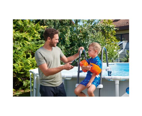 Автомобильный компрессор Bosch EasyPump, 3.6V, 3Ah, 10.3 бар, 10 л/мин, 0.4 кг (0.603.947.000), изображение 8 Автомобильный компрессор Bosch EasyPump, 3.6V, 3Ah, 10.3 бар, 10 л/мин, 0.4 кг (0.603.947.000), изображение 8