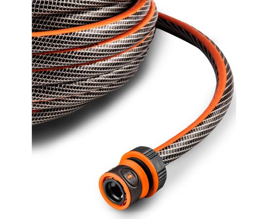 Коннектор для шланга Neo Tools для шланга 3/4", с аквастопом, двухкомпонентный (15-723), изображение 2 Коннектор для шланга Neo Tools для шланга 3/4", с аквастопом, двухкомпонентный (15-723), изображение 2