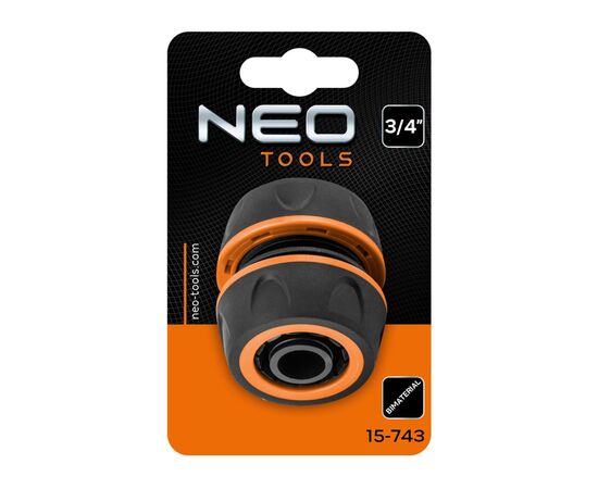 Соединительная муфта для шланга Neo Tools муфта ремонтная 3/4", двухкомпонентная (15-743), изображение 5