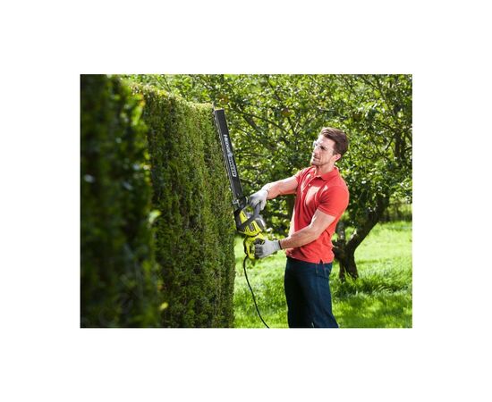 Кусторез Ryobi RHT6760RL 650Вт, 60см, шаг реза 30мм, 5.2кг (5133003647), изображение 4 Кусторез Ryobi RHT6760RL 650Вт, 60см, шаг реза 30мм, 5.2кг (5133003647), изображение 4