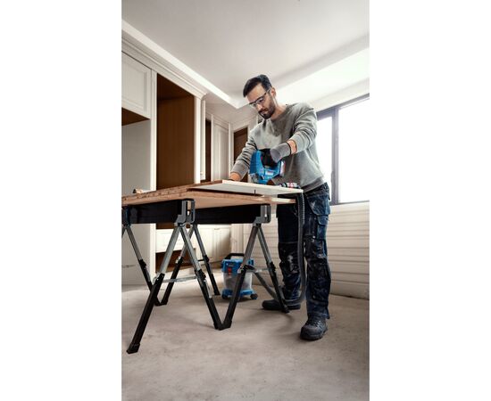 Електролобзик Bosch GST 183-LI безщітковий, 18V, 1х4Ah, 0-3300об/хв, хід 20мм, кейс (0.601.5B7.022), зображення 3 Електролобзик Bosch GST 183-LI безщітковий, 18V, 1х4Ah, 0-3300об/хв, хід 20мм, кейс (0.601.5B7.022), зображення 3