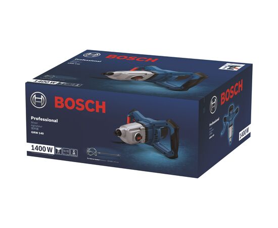 Міксер будівельний Bosch GRW 140, 1400Вт, 480-750об/хв, М14, 4.2кг (0.601.1C4.020), зображення 10 Міксер будівельний Bosch GRW 140, 1400Вт, 480-750об/хв, М14, 4.2кг (0.601.1C4.020), зображення 10