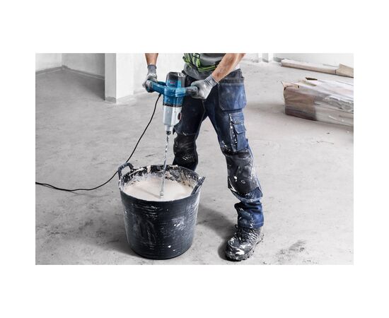 Міксер будівельний Bosch GRW 140, 1400Вт, 480-750об/хв, М14, 4.2кг (0.601.1C4.020), зображення 5 Міксер будівельний Bosch GRW 140, 1400Вт, 480-750об/хв, М14, 4.2кг (0.601.1C4.020), зображення 5