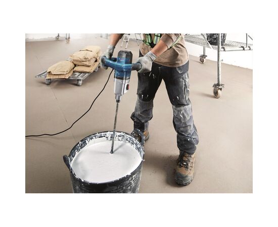 Міксер будівельний Bosch GRW 140, 1400Вт, 480-750об/хв, М14, 4.2кг (0.601.1C4.020), зображення 6 Міксер будівельний Bosch GRW 140, 1400Вт, 480-750об/хв, М14, 4.2кг (0.601.1C4.020), зображення 6