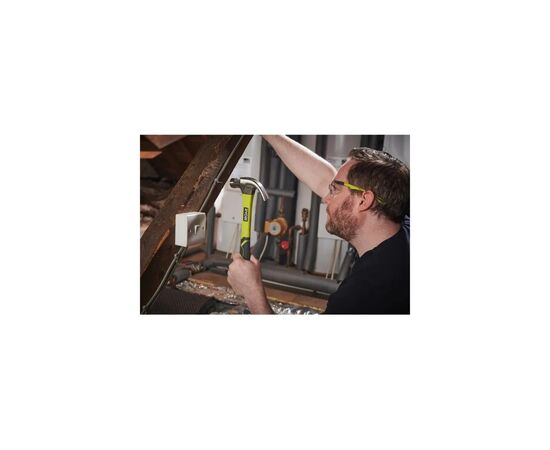 Молоток Ryobi столярный RHHCC450, 450г, магнитный держатель, рукоятка стекловолокно (5132006033), изображение 6 Молоток Ryobi столярный RHHCC450, 450г, магнитный держатель, рукоятка стекловолокно (5132006033), изображение 6