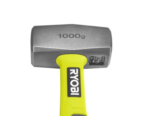 Кувалда Ryobi RHHCH1000, 1000г, рукоятка стекловолокно (5132006037), изображение 7 Кувалда Ryobi RHHCH1000, 1000г, рукоятка стекловолокно (5132006037), изображение 7
