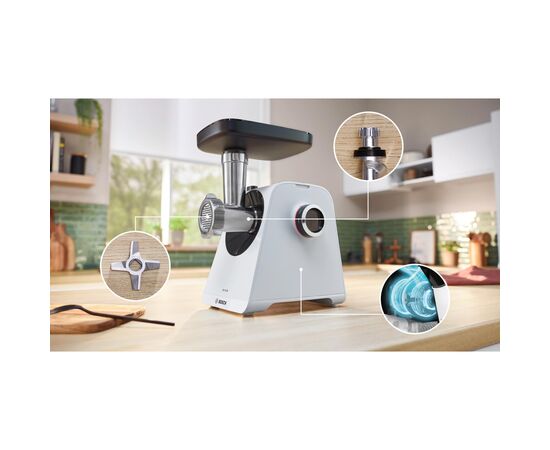 Мясорубка Bosch MFWS420W, изображение 11 Мясорубка Bosch MFWS420W, изображение 11
