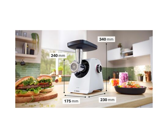 Мясорубка Bosch MFWS420W, изображение 12 Мясорубка Bosch MFWS420W, изображение 12