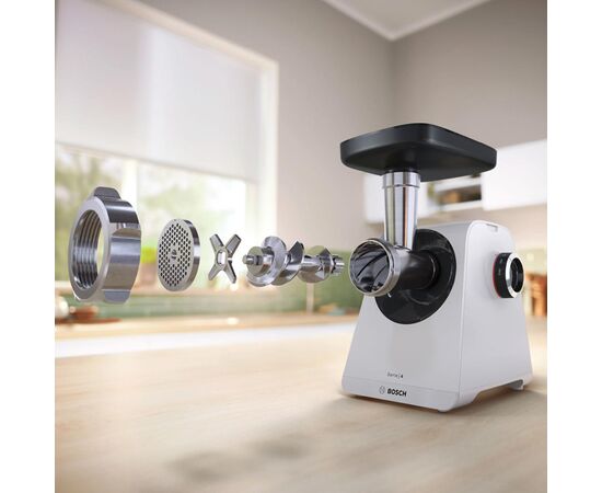 Мясорубка Bosch MFWS420W, изображение 9 Мясорубка Bosch MFWS420W, изображение 9