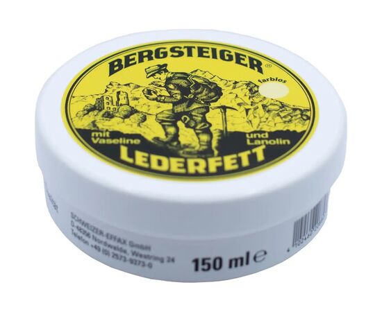 Засіб для пропитки HEY-Sport для взуття Bergsteiger-Leather-Grease colourless 150 ml (20880000)