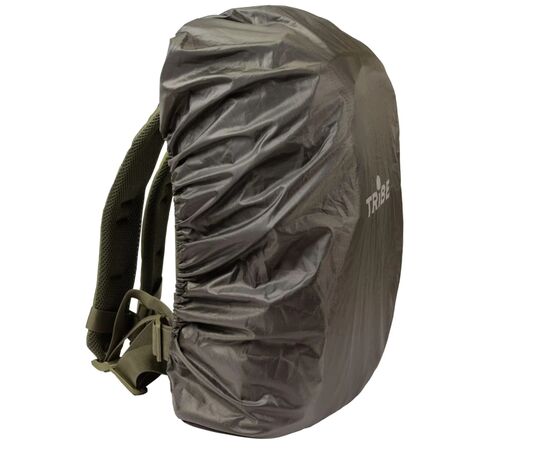Чехол для рюкзака Tribe Raincover 30-60 л Olive (T-IZ-0006-M-olive), изображение 2 Чехол для рюкзака Tribe Raincover 30-60 л Olive (T-IZ-0006-M-olive), изображение 2