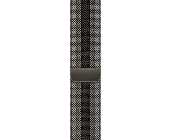 Ремешок для смарт-часов Apple 41mm Graphite Milanese Loop (MTJM3ZM/A), изображение 3 Ремешок для смарт-часов Apple 41mm Graphite Milanese Loop (MTJM3ZM/A), изображение 3