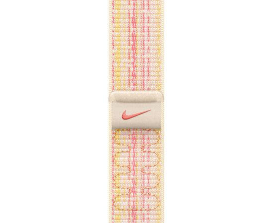 Ремешок для смарт-часов Apple 45mm Starlight/Pink Nike Sport Loop (MUJY3ZM/A), изображение 3 Ремешок для смарт-часов Apple 45mm Starlight/Pink Nike Sport Loop (MUJY3ZM/A), изображение 3