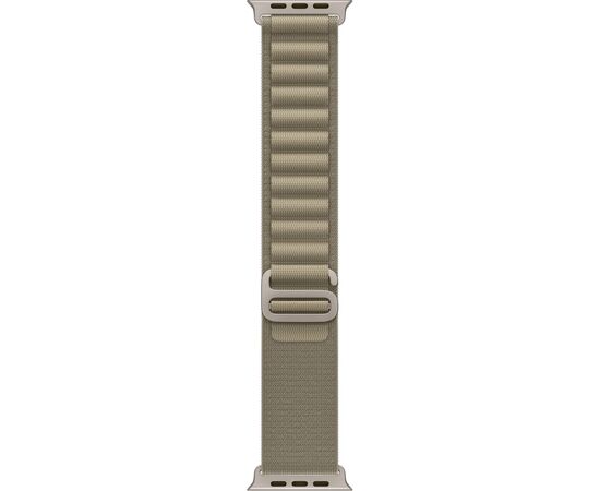 Ремешок для смарт-часов Apple 49mm Olive Alpine Loop - Large (MT5V3ZM/A), изображение 2 Ремешок для смарт-часов Apple 49mm Olive Alpine Loop - Large (MT5V3ZM/A), изображение 2