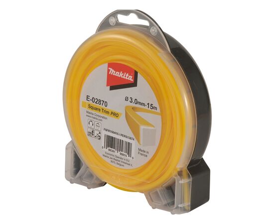 Жилка косильна Makita 3мм 15м (E-02870), зображення 2 Жилка косильна Makita 3мм 15м (E-02870), зображення 2