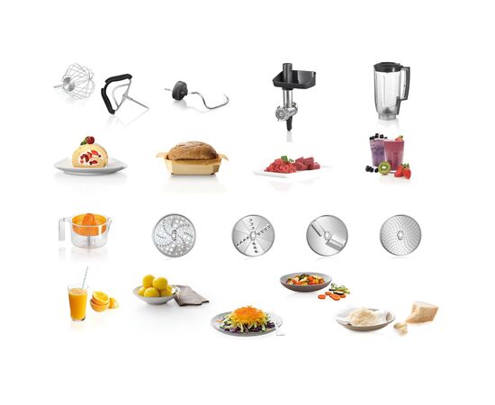 Кухонный комбайн Bosch Кухонна машина (MUM58M59), изображение 5 Кухонный комбайн Bosch Кухонна машина (MUM58M59), изображение 5