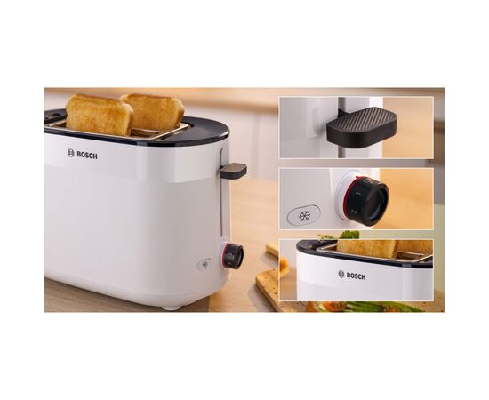 Тостер Bosch TAT2M121, изображение 6 Тостер Bosch TAT2M121, изображение 6