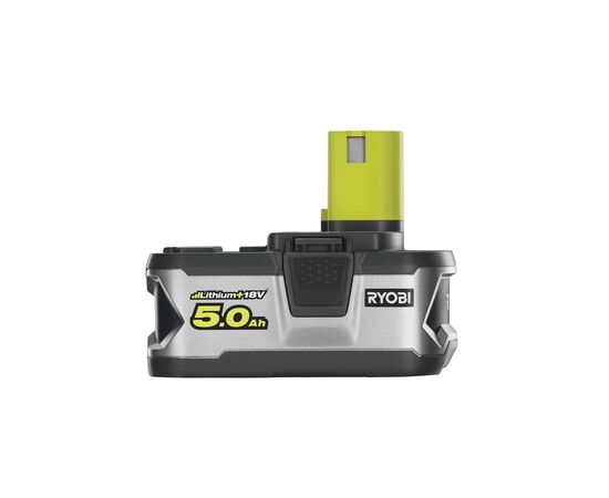 Аккумулятор к электроинструменту Ryobi ONE+ RB18L50 18V, 5Ah, 0.7кг (unpacked) (5133002433UNP), изображение 4 Аккумулятор к электроинструменту Ryobi ONE+ RB18L50 18V, 5Ah, 0.7кг (unpacked) (5133002433UNP), изображение 4