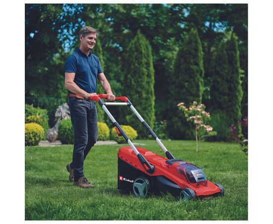 Газонокосилка Einhell GP-CM 36/41 Li - Solo PXC 36V, бесщеточная, 41см, 50л (без АКБ и ЗУ) (3413275), изображение 2 Газонокосилка Einhell GP-CM 36/41 Li - Solo PXC 36V, бесщеточная, 41см, 50л (без АКБ и ЗУ) (3413275), изображение 2