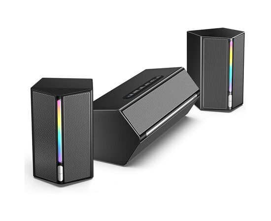 Акустическая система Fifine A22 Gaming RGB Black (A22), изображение 3 Акустическая система Fifine A22 Gaming RGB Black (A22), изображение 3