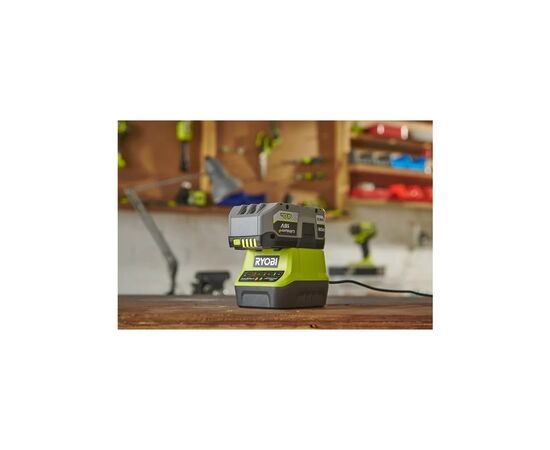 Зарядное устройство для аккумуляторов инструмента Ryobi RC18-120 ONE+ 18V, 2А (unpacked) (5133002891UNP), изображение 3 Зарядное устройство для аккумуляторов инструмента Ryobi RC18-120 ONE+ 18V, 2А (unpacked) (5133002891UNP), изображение 3