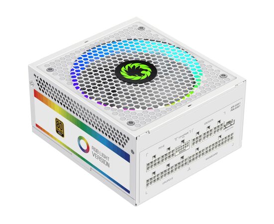 Блок питания Gamemax 1050W (RGB1050 PRO WH (ATX3.0/3.1 PCI), изображение 2 Блок питания Gamemax 1050W (RGB1050 PRO WH (ATX3.0/3.1 PCI), изображение 2