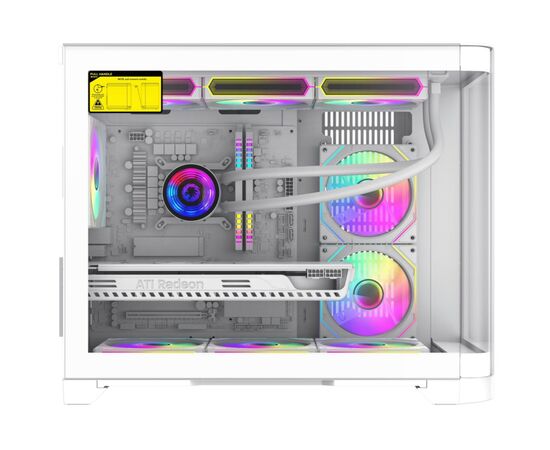 Корпус Gamemax HYPE-M White, изображение 10 Корпус Gamemax HYPE-M White, изображение 10