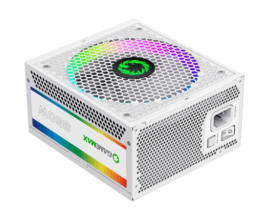 Блок питания Gamemax 850W (RGB 850 PRO WH (ATX3.0/3.1 PCI), изображение 7 Блок питания Gamemax 850W (RGB 850 PRO WH (ATX3.0/3.1 PCI), изображение 7