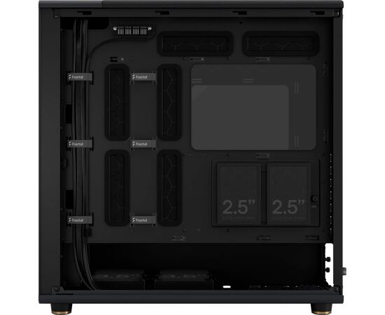 Корпус Fractal Design North XL Charcoal Black TG Dar (FD-C-NOR1X-02), изображение 7 Корпус Fractal Design North XL Charcoal Black TG Dar (FD-C-NOR1X-02), изображение 7