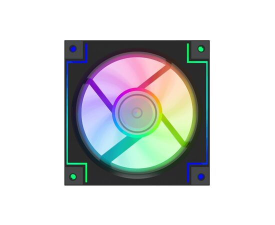 Кулер для корпуса Gamemax RD300 BK, изображение 2 Кулер для корпуса Gamemax RD300 BK, изображение 2