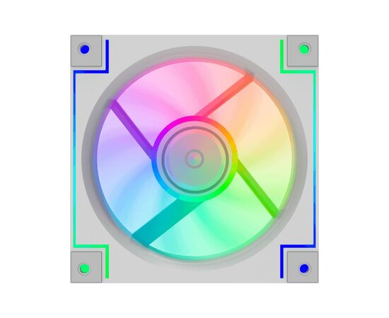 Кулер для корпуса Gamemax RD300 WH, изображение 3 Кулер для корпуса Gamemax RD300 WH, изображение 3