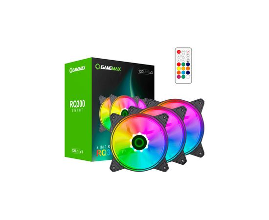 Кулер для корпуса Gamemax RQ 300, изображение 9 Кулер для корпуса Gamemax RQ 300, изображение 9
