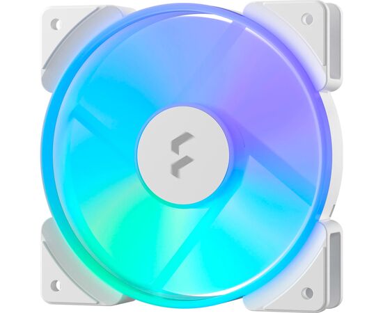 Кулер для корпуса Fractal Design Prisma AL-12 ARGB PWM (FD-FAN-PRI-AL12-PWM-WT), изображение 2 Кулер для корпуса Fractal Design Prisma AL-12 ARGB PWM (FD-FAN-PRI-AL12-PWM-WT), изображение 2