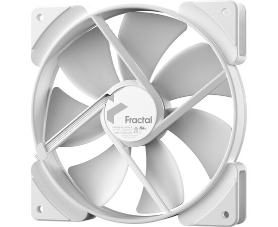Кулер для корпуса Fractal Design Prisma AL-14 ARGB PWM White (FD-FAN-PRI-AL14-PWM-WT), изображение 5 Кулер для корпуса Fractal Design Prisma AL-14 ARGB PWM White (FD-FAN-PRI-AL14-PWM-WT), изображение 5