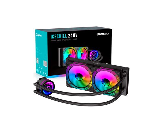 Система жидкостного охлаждения Gamemax IceChill 240V, изображение 9 Система жидкостного охлаждения Gamemax IceChill 240V, изображение 9